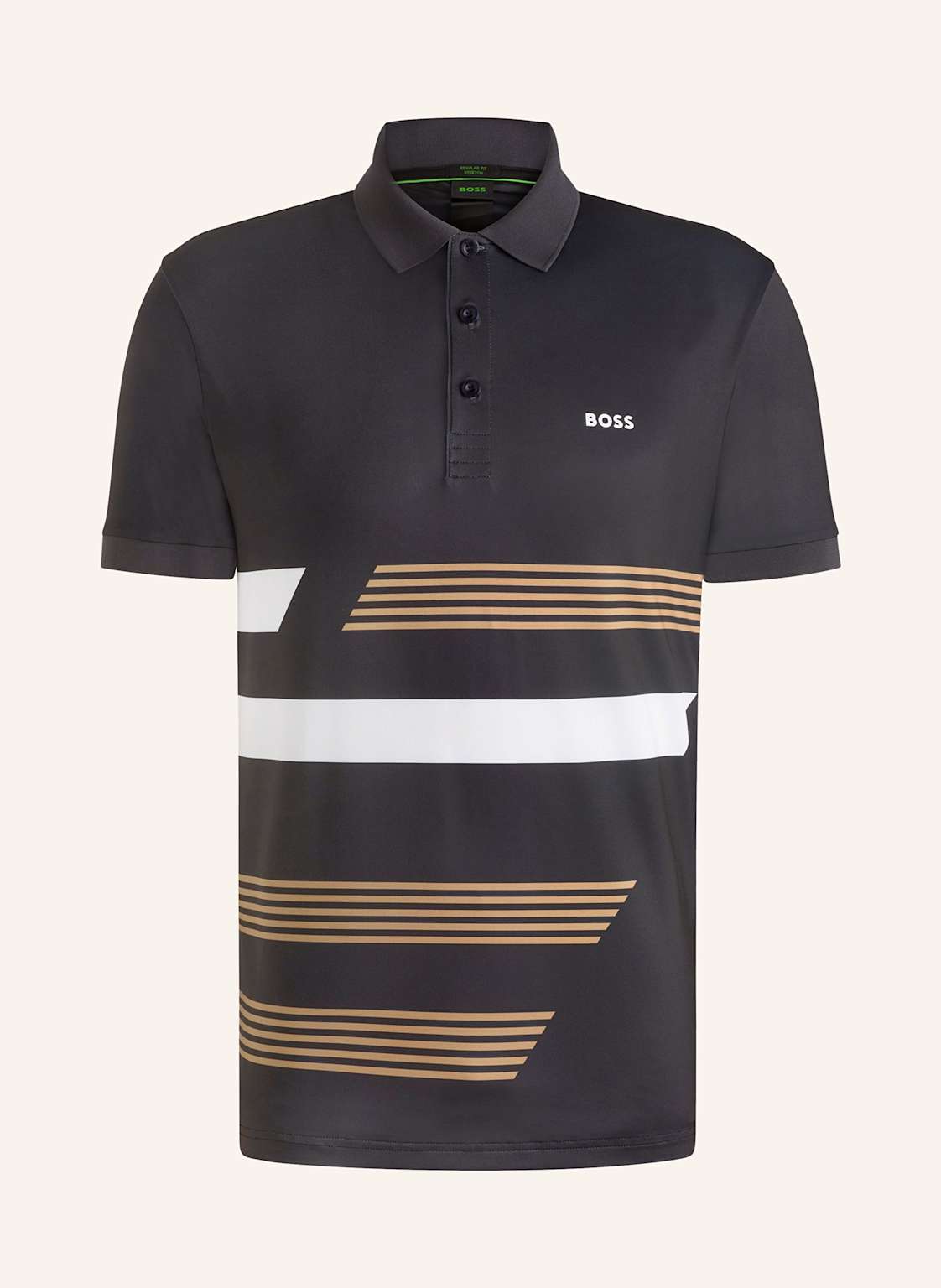 Boss Funktions-Poloshirt Paddy schwarz von Boss