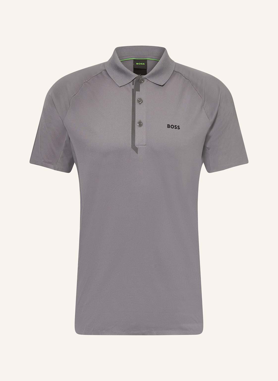 Boss Funktions-Poloshirt Paddytech grau von Boss