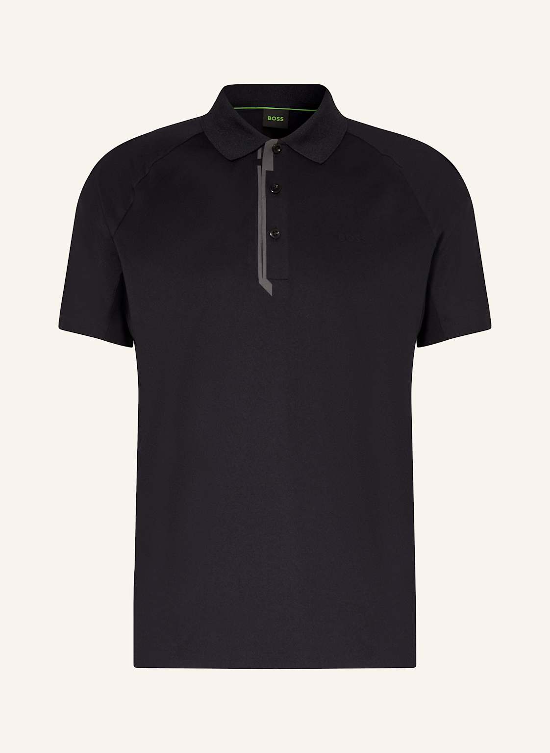 Boss Funktions-Poloshirt Paddytech schwarz von Boss