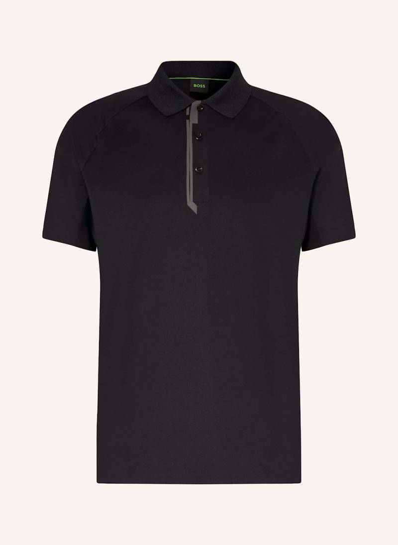 Boss Funktions-Poloshirt Paddytech schwarz von Boss