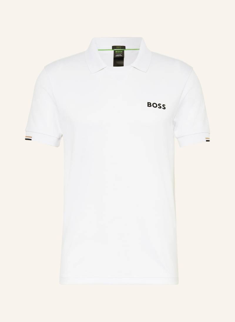 Boss Funktions-Poloshirt Palle weiss von Boss