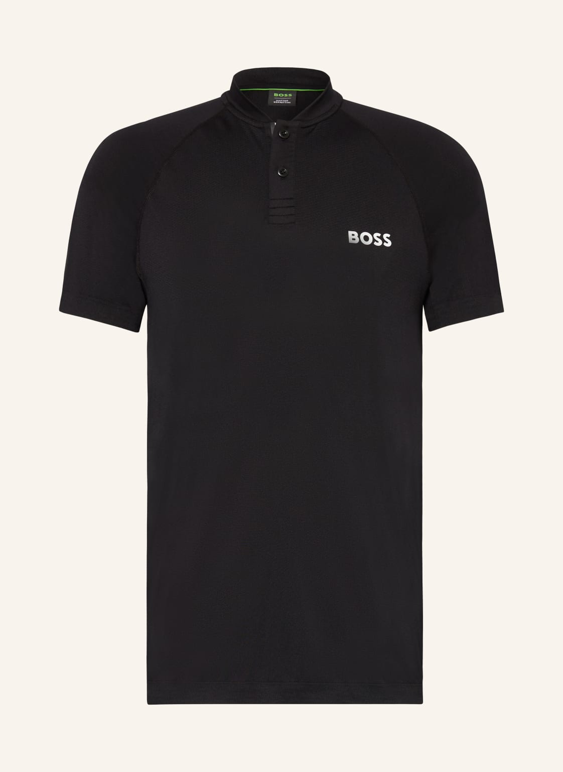 Boss Funktions-Poloshirt Pariq schwarz von Boss