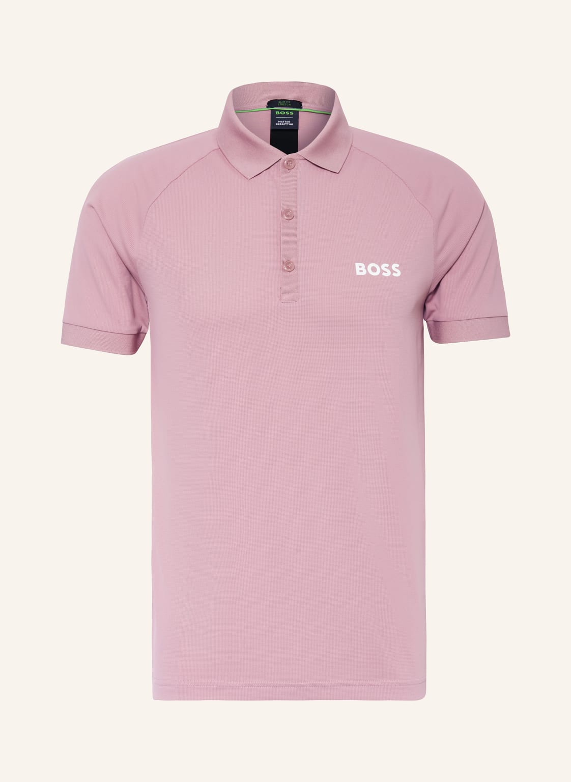 Boss Funktions-Poloshirt Patteo rosa von Boss