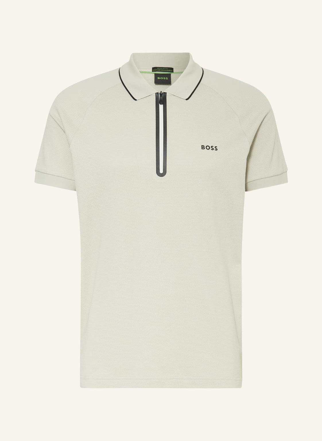 Boss Funktions-Poloshirt Philix beige von Boss