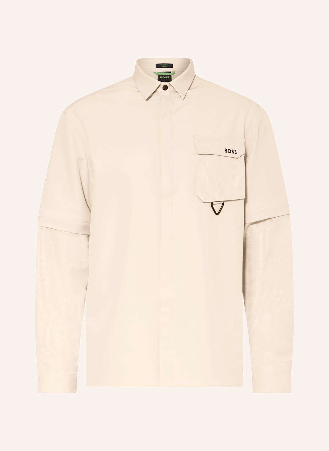 Boss Overshirt Glamping Relaxed Fit beige Boss Overshirt Glamping Relaxed Fit beige von Boss