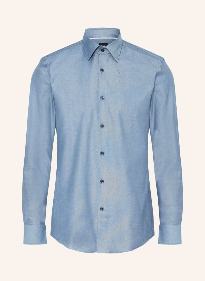 Boss Hemd H-Hank Slim Fit blau von Boss