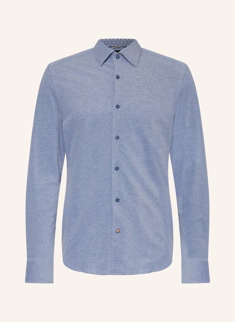 Boss Hemd Hal Casual Fit blau von Boss