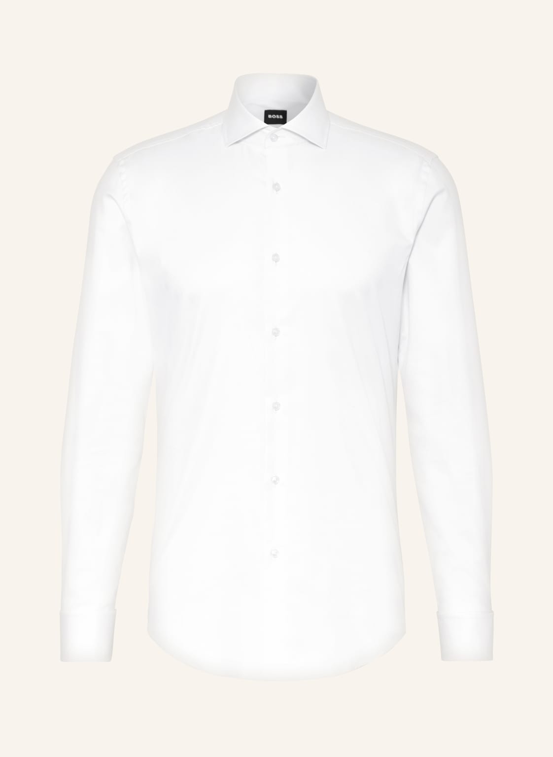 Boss Hemd Hank Slim Fit Mit Umschlagmanschette weiss Boss Hemd Hank Slim Fit Mit Umschlagmanschette weiss von Boss