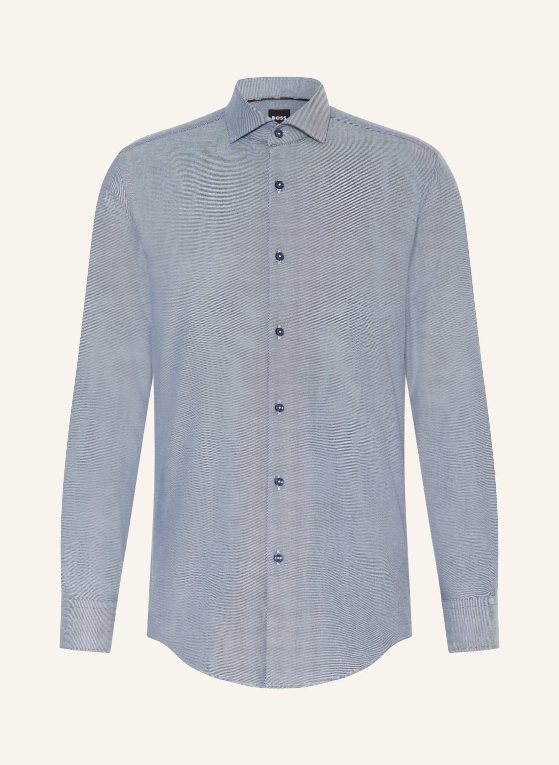 Boss Hemd Hank Slim Fit blau von Boss