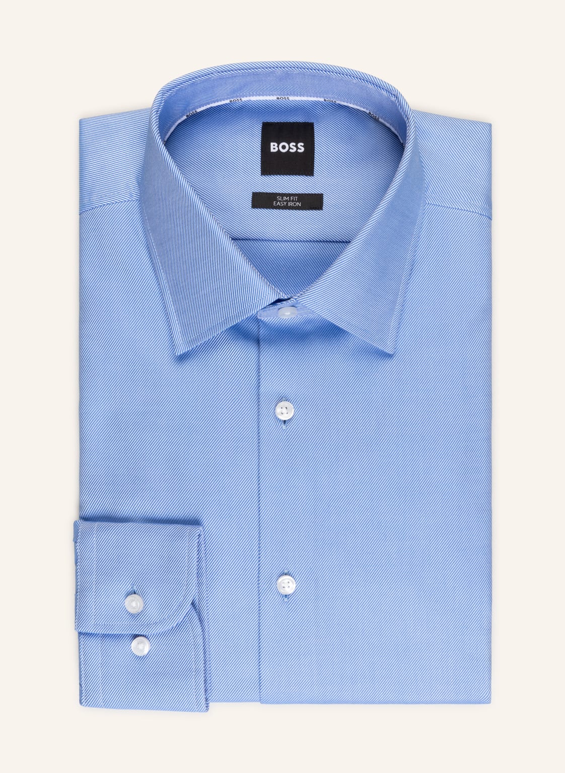 Boss Hemd Hank Slim Fit blau von Boss