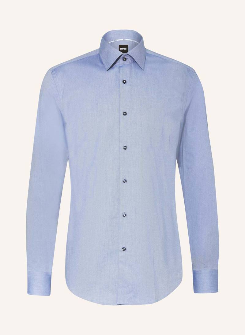 Boss Hemd Hank Slim Fit blau von Boss