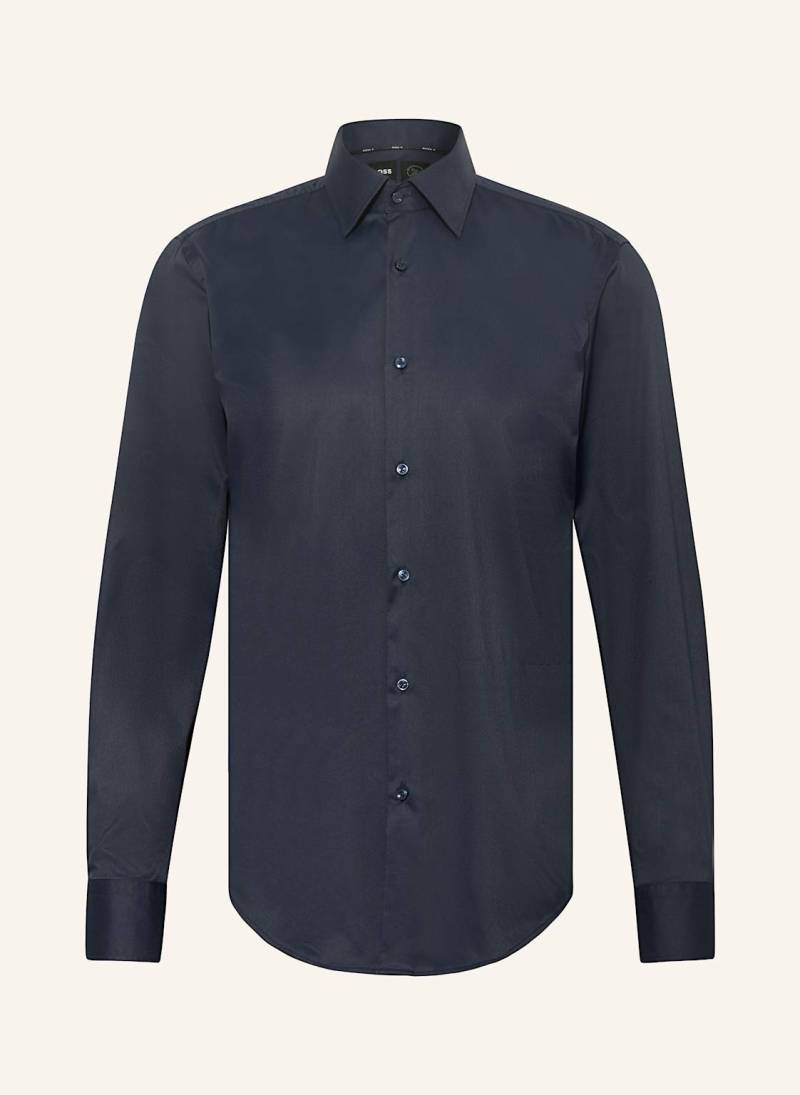 Boss Hemd Hank Slim Fit blau von Boss