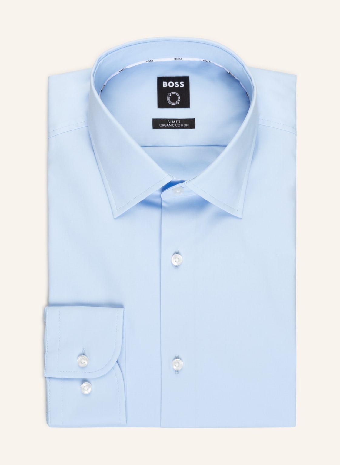 Boss Hemd Hank Slim Fit blau von Boss