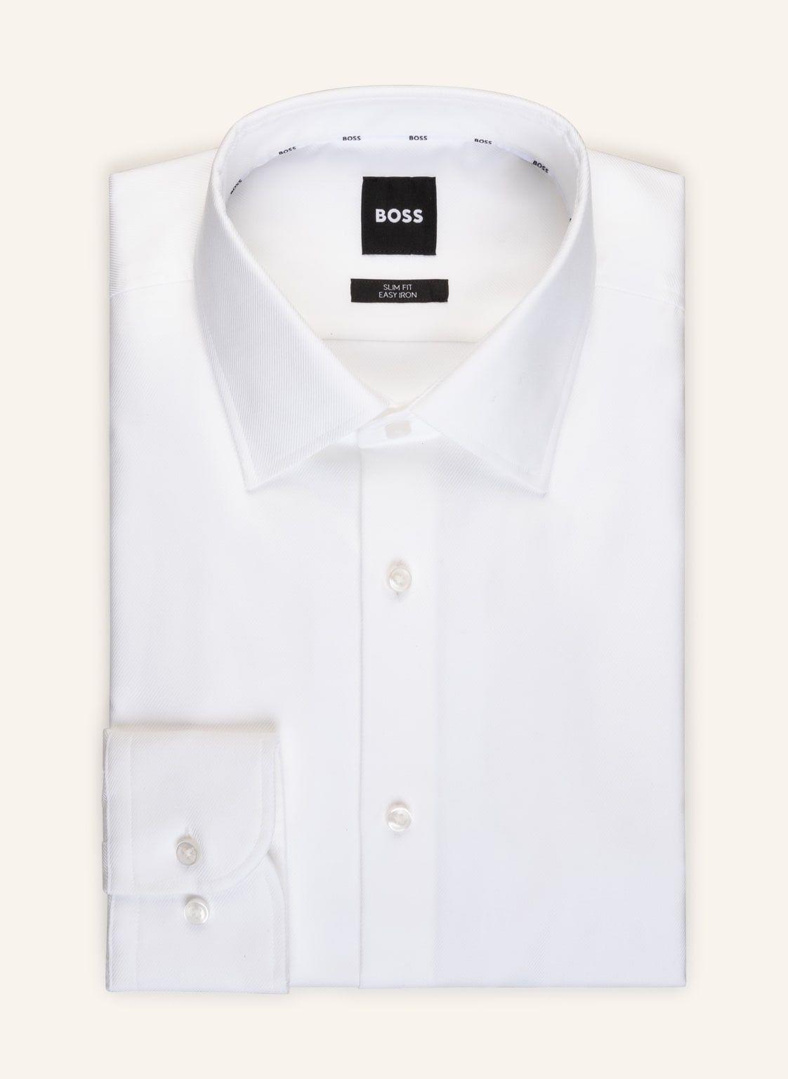Boss Hemd Hank Slim Fit weiss von Boss