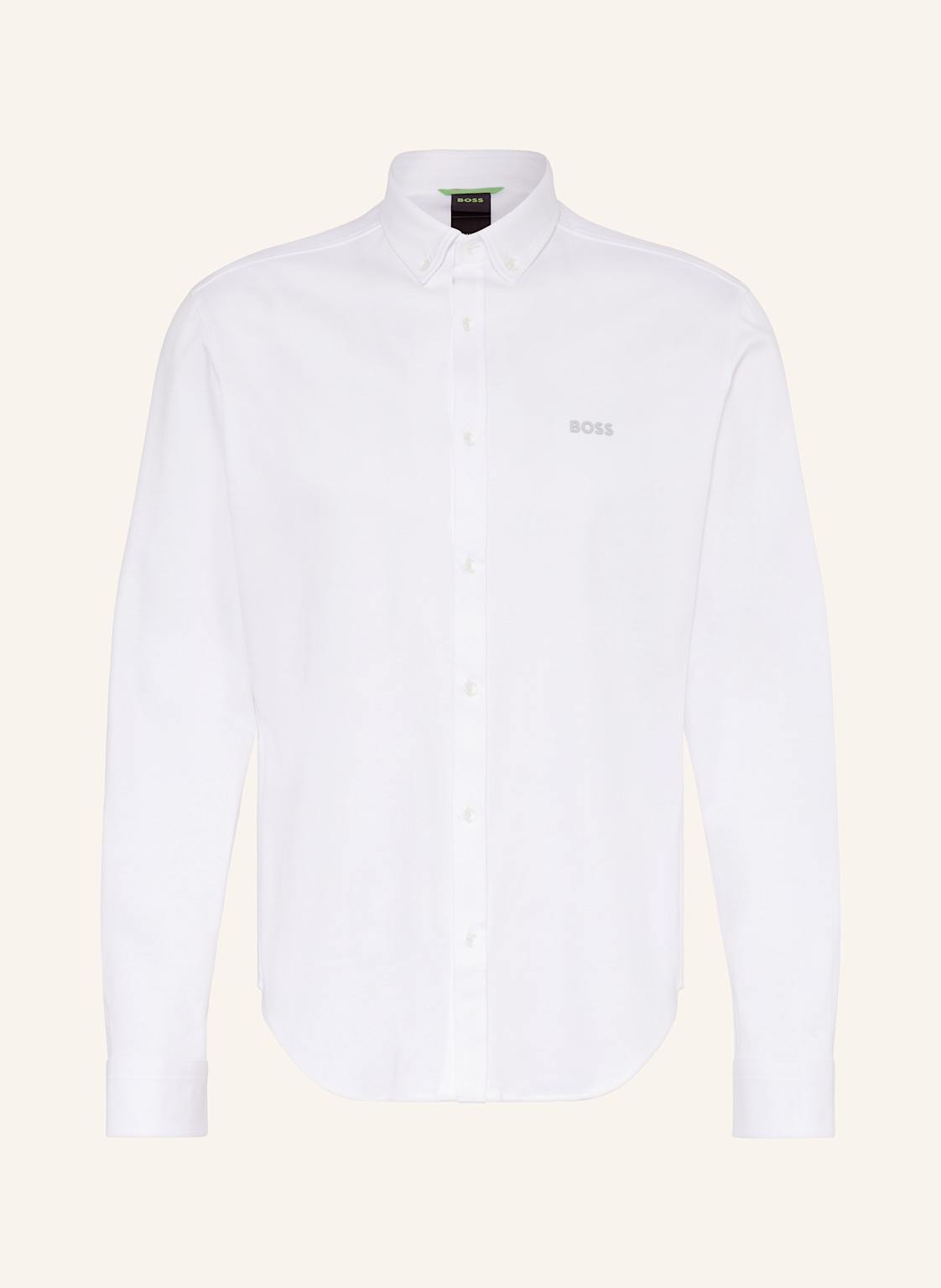 Boss Hemd Motion Regular Fit weiss von Boss