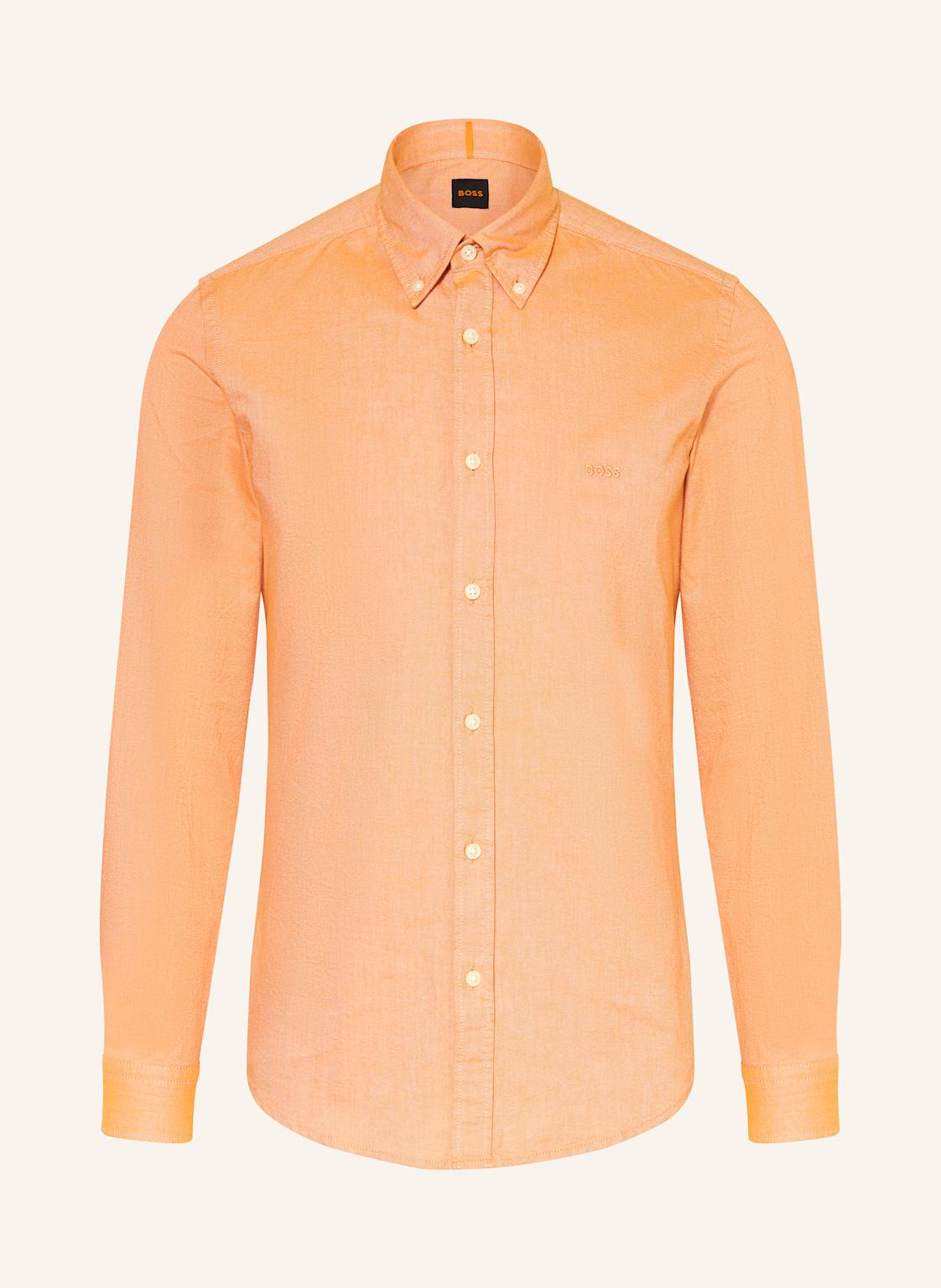 Boss Hemd Rickert_M Regular Fit orange von Boss