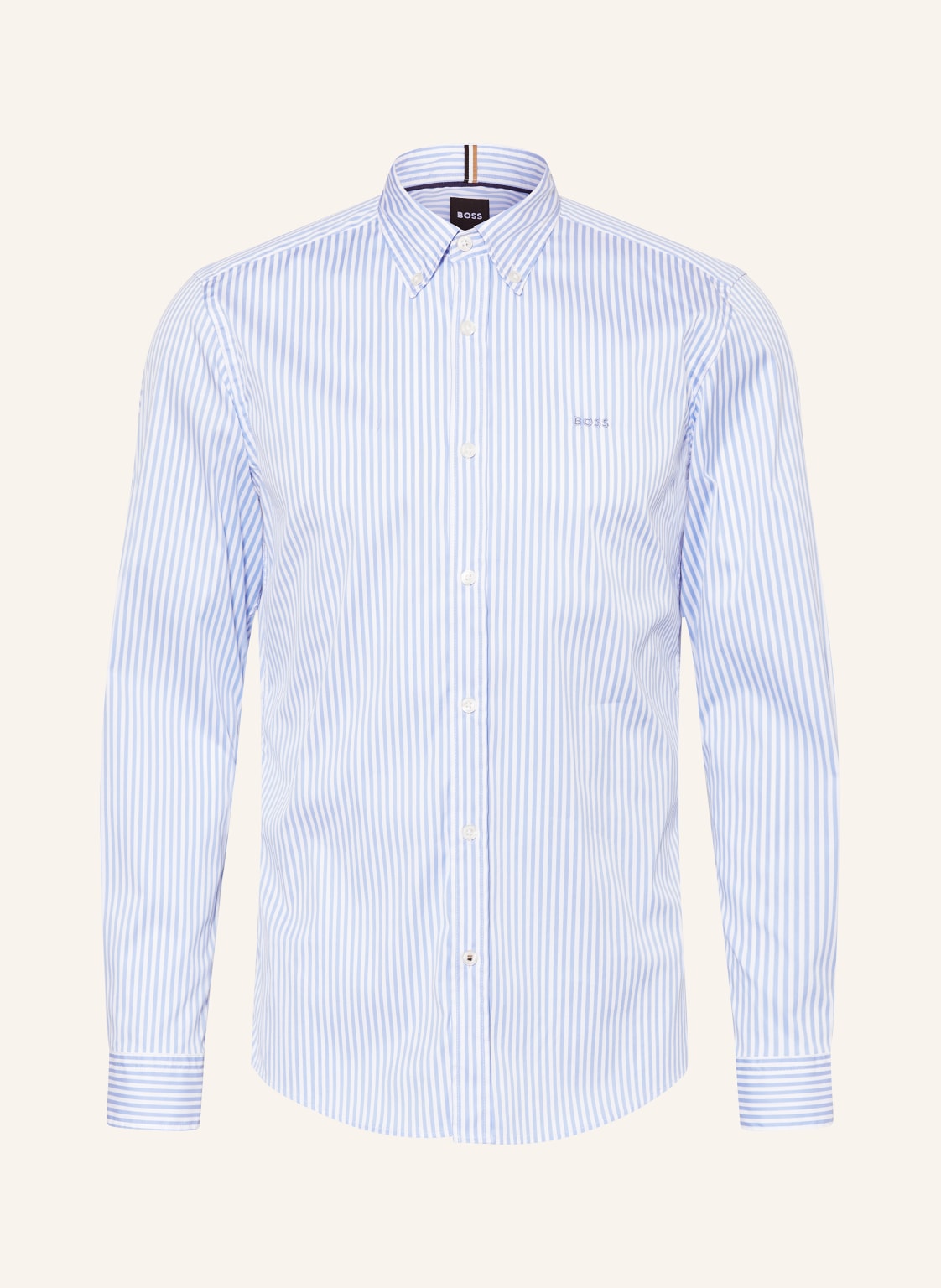 Boss Hemd Roan Slim Fit blau von Boss