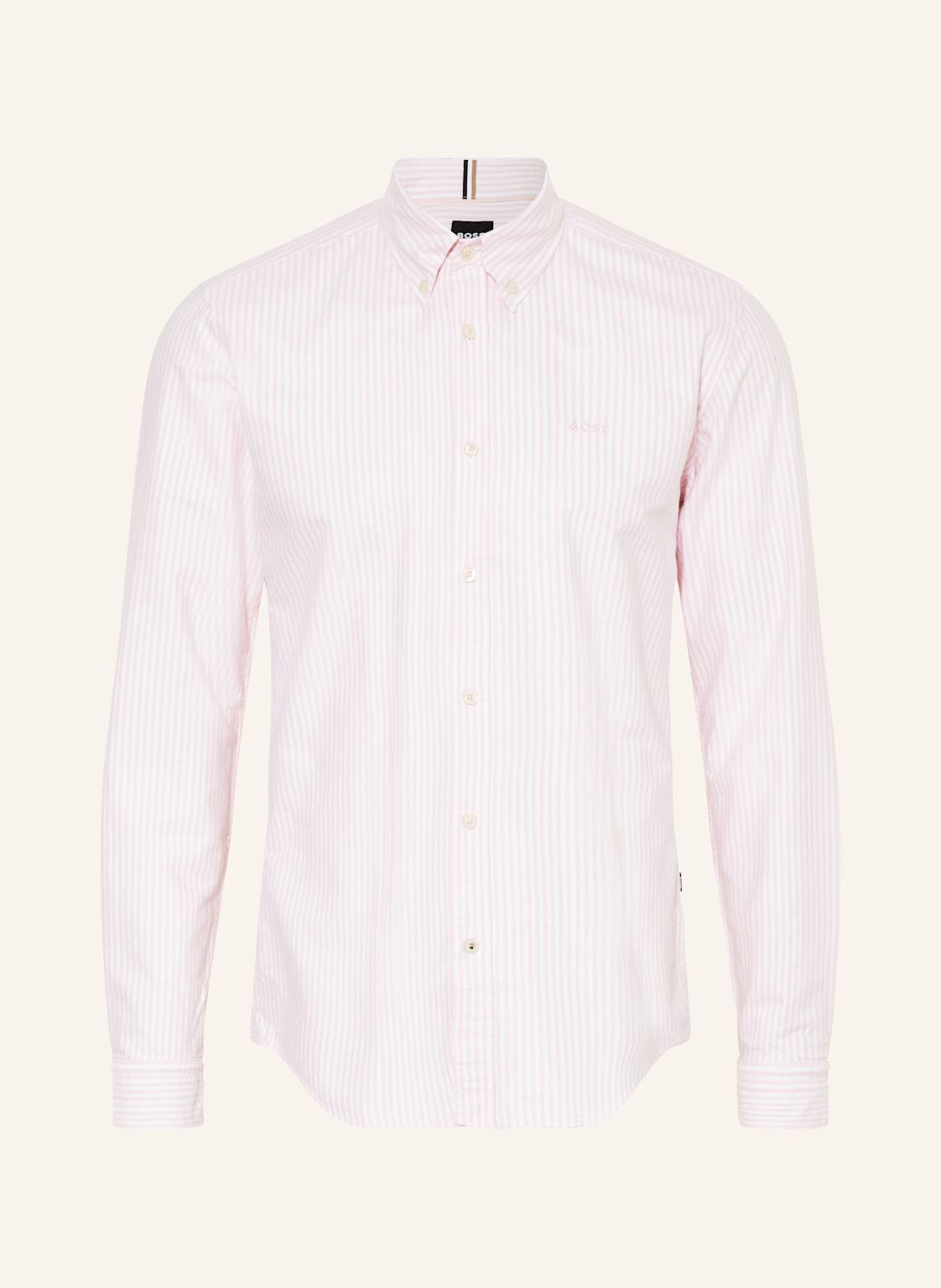 Boss Hemd Roan Slim Fit rosa von Boss