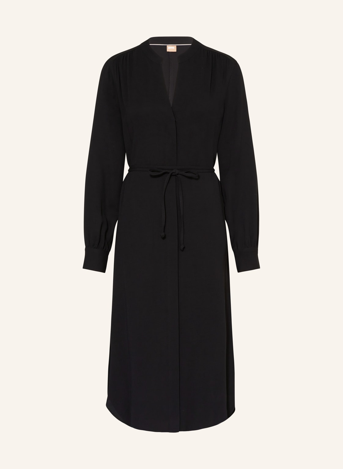 Boss Hemdblusenkleid Dibanorah schwarz Boss Hemdblusenkleid Dibanorah schwarz von Boss