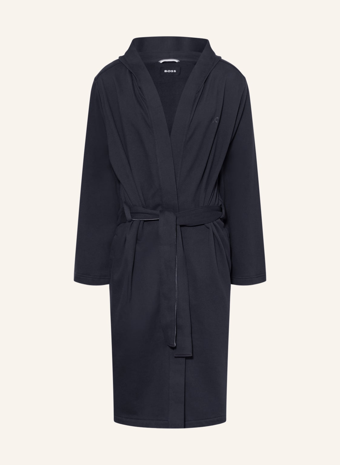 Boss Herren-Bademantel Iconic Mit Kapuze blau Boss Herren-Bademantel Iconic Mit Kapuze blau von Boss