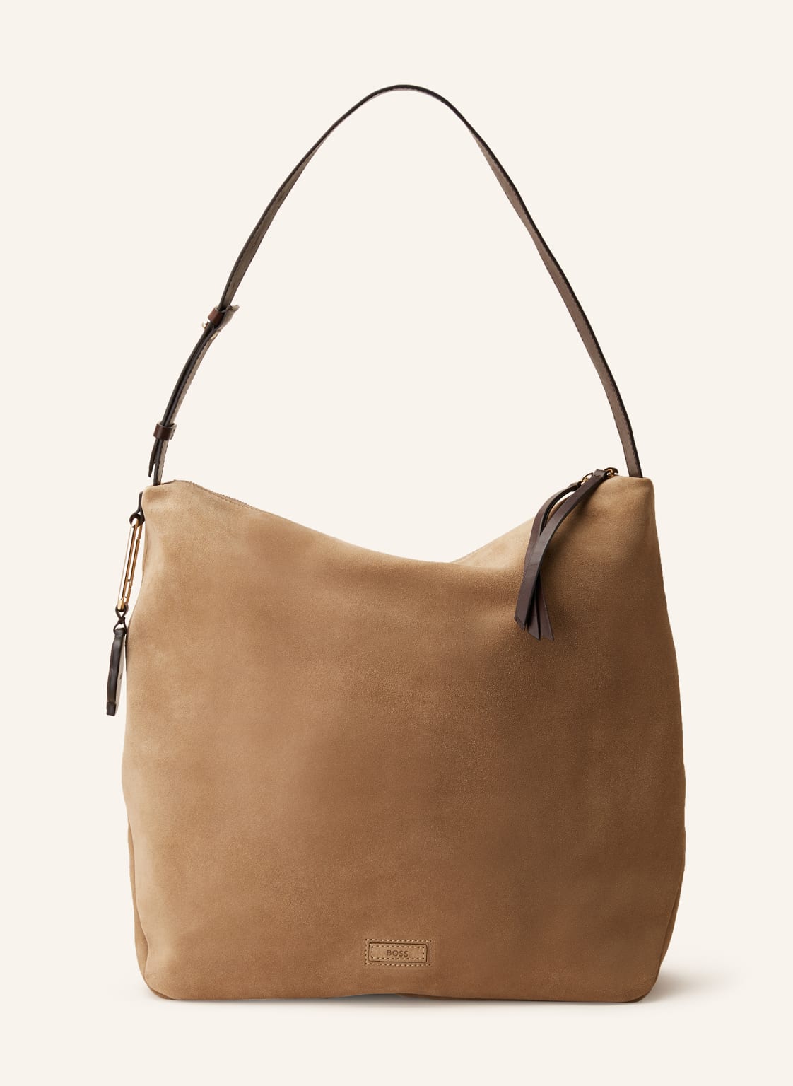 Boss Hobo-Bag Zelma beige von Boss