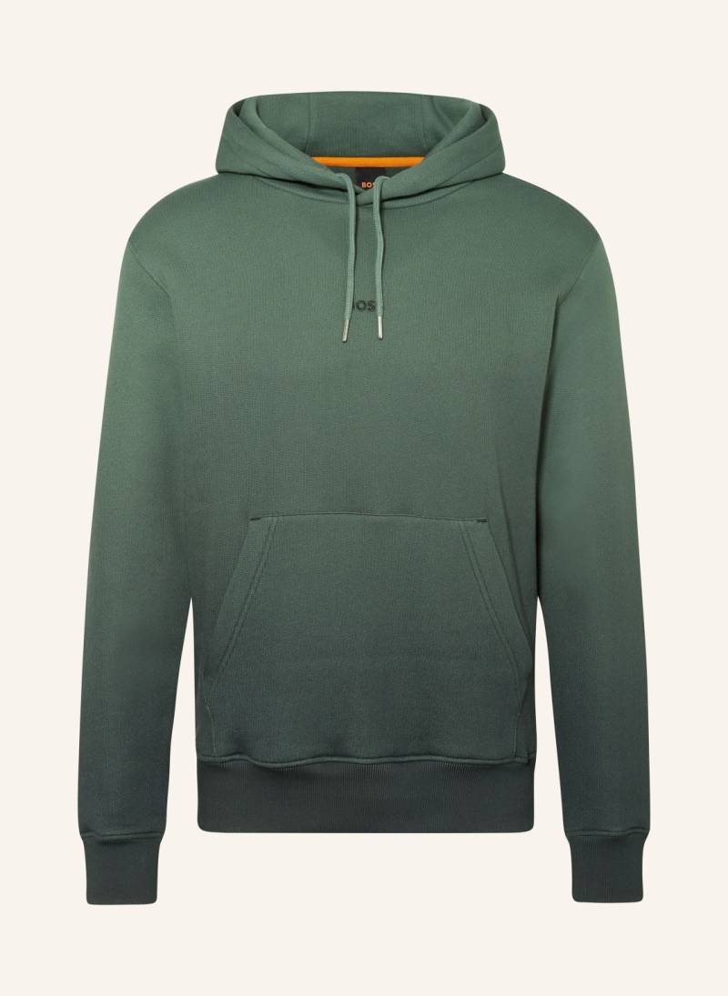 Boss Hoodie Gradienthoodie gruen von Boss