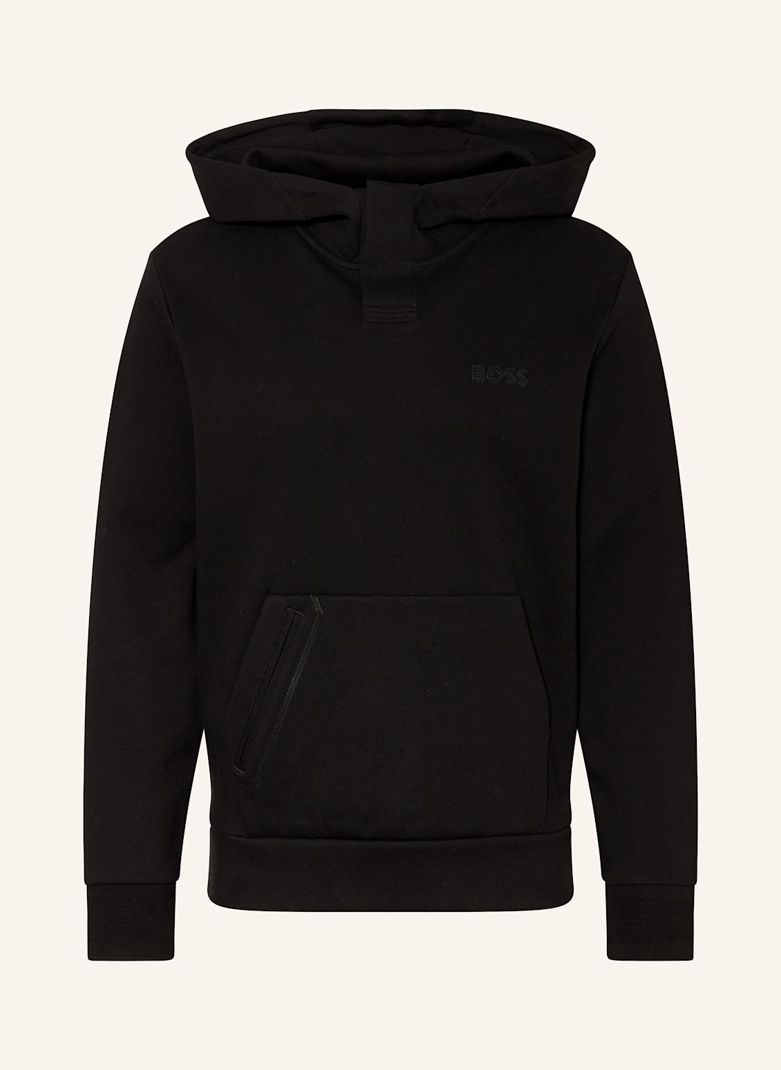 Boss Hoodie Soody Mirror schwarz von Boss