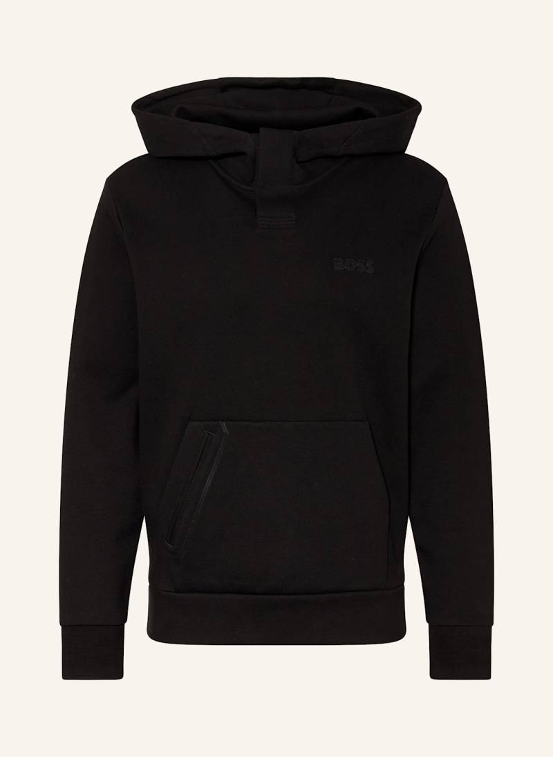 Boss Hoodie Soody Mirror schwarz von Boss