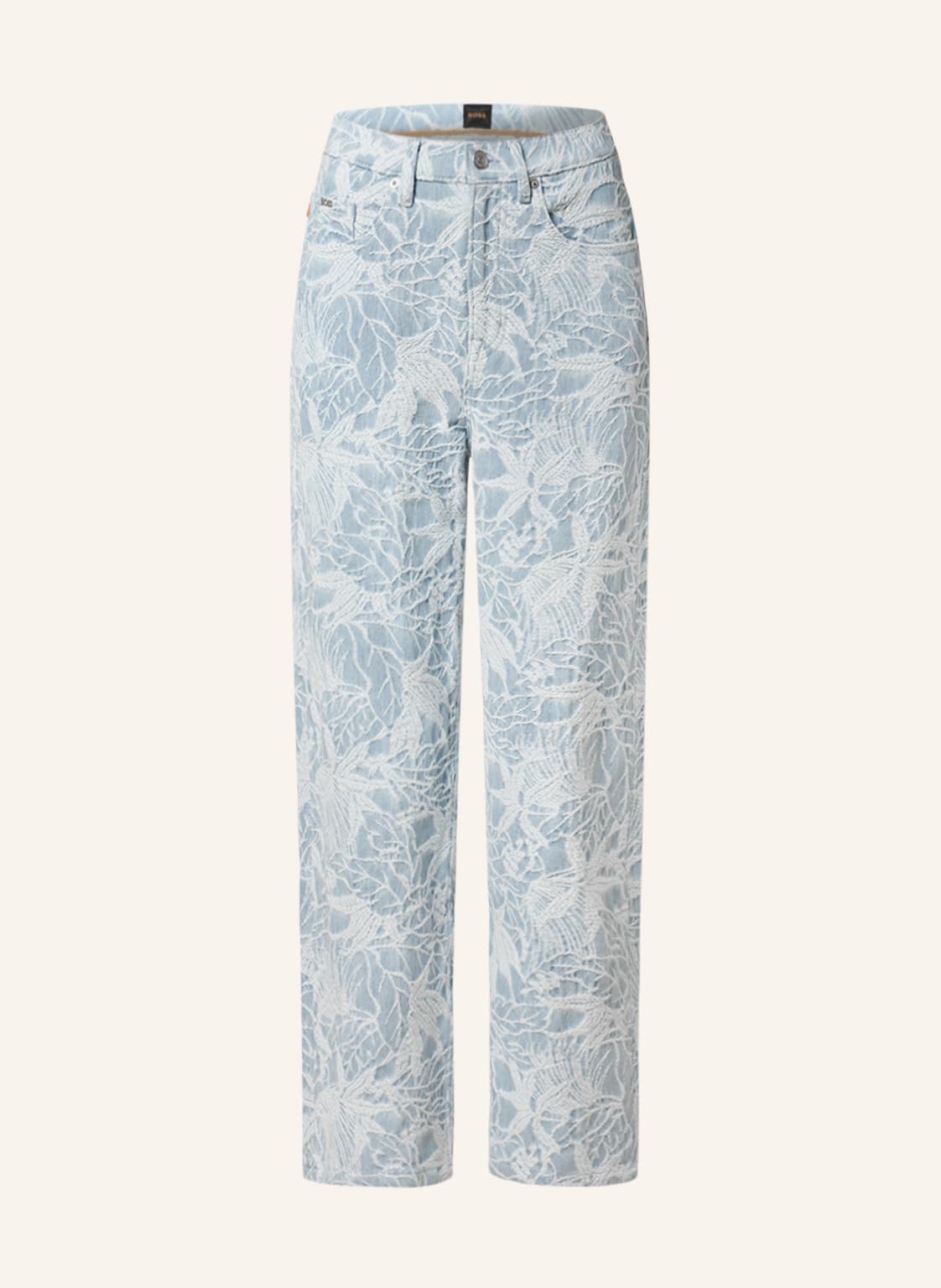 Boss Jeans-Culotte Modern Barrel blau von Boss