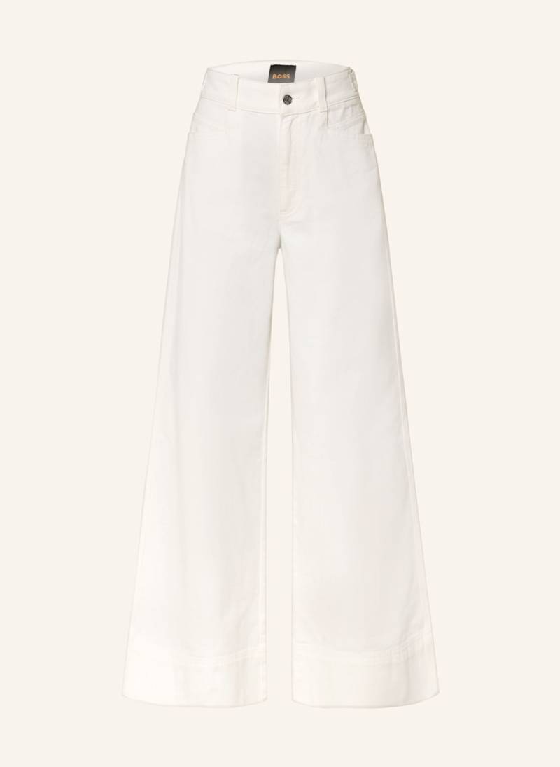 Boss Jeans-Culotte Talashea weiss von Boss