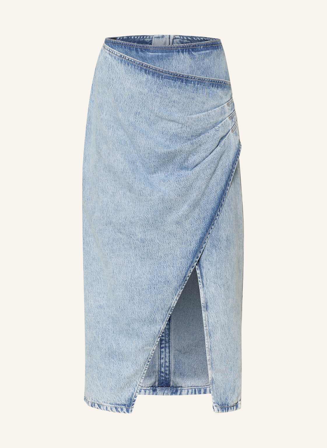 Boss Jeansrock In Wickeloptik C Pleated blau Boss Jeansrock In Wickeloptik C Pleated blau von Boss