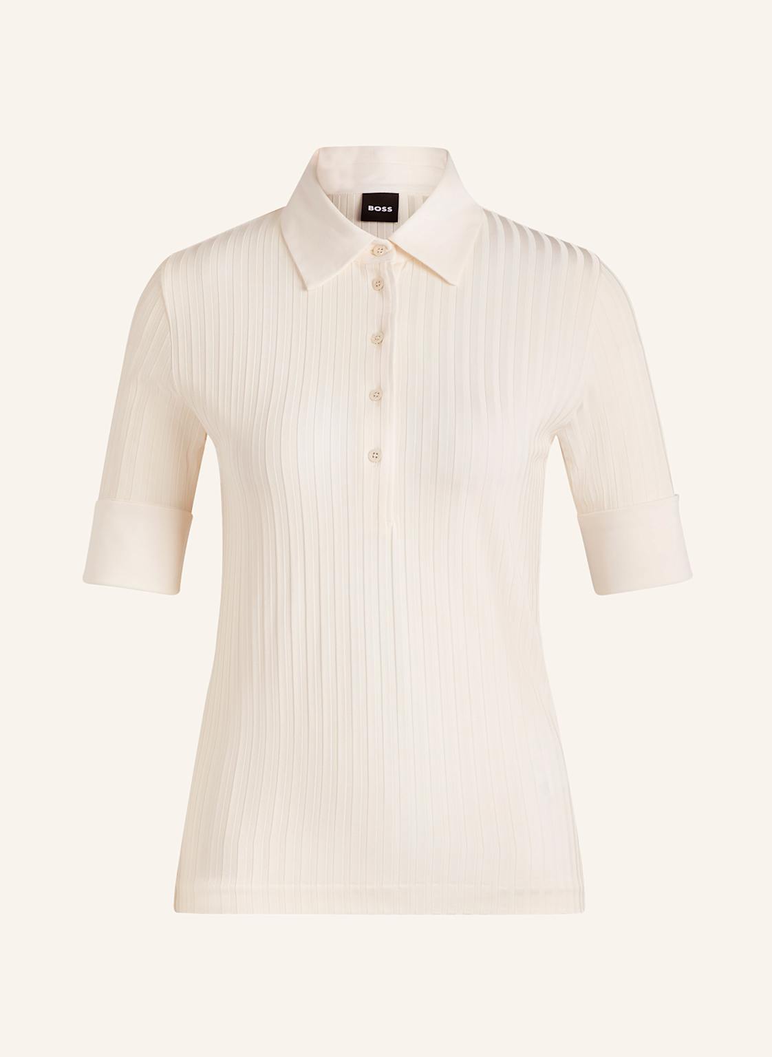 Boss Jersey-Poloshirt Ellera weiss Boss Jersey-Poloshirt Ellera weiss von Boss