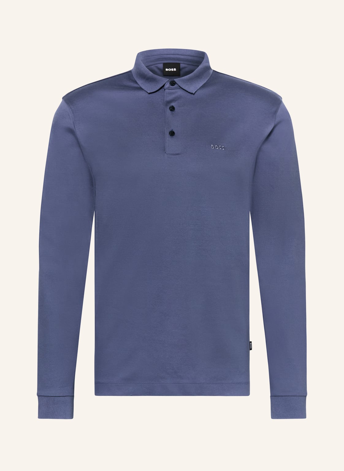 Boss Jersey-Poloshirt Pado blau von Boss