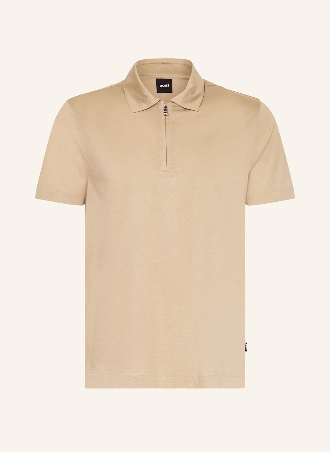 Boss Jersey-Poloshirt Paras beige Boss Jersey-Poloshirt Paras beige von Boss