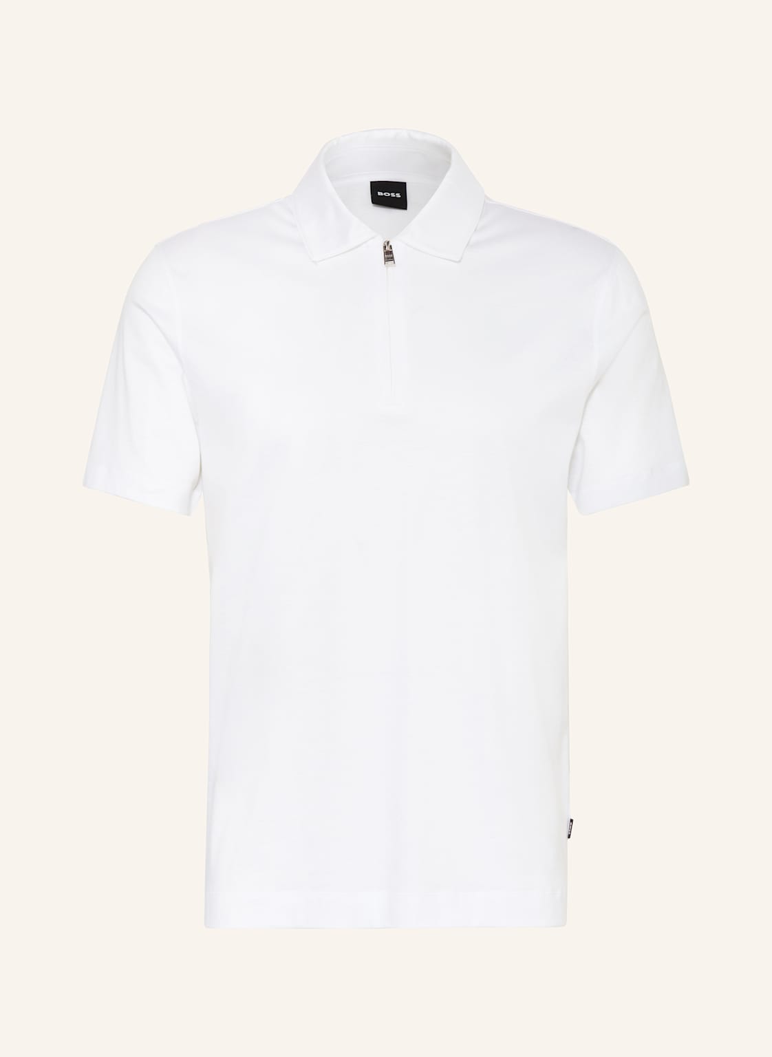 Boss Jersey-Poloshirt Paras weiss von Boss