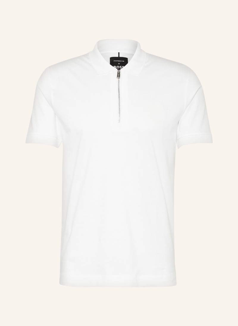 Boss Jersey-Poloshirt Paras weiss von Boss