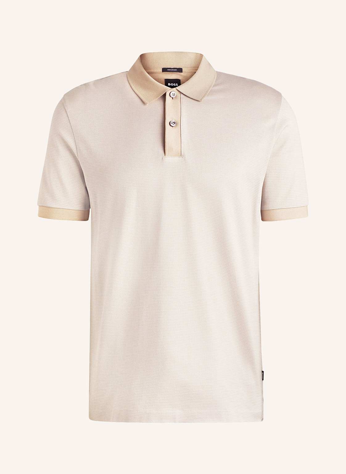 Boss Jersey-Poloshirt Parlay beige von Boss