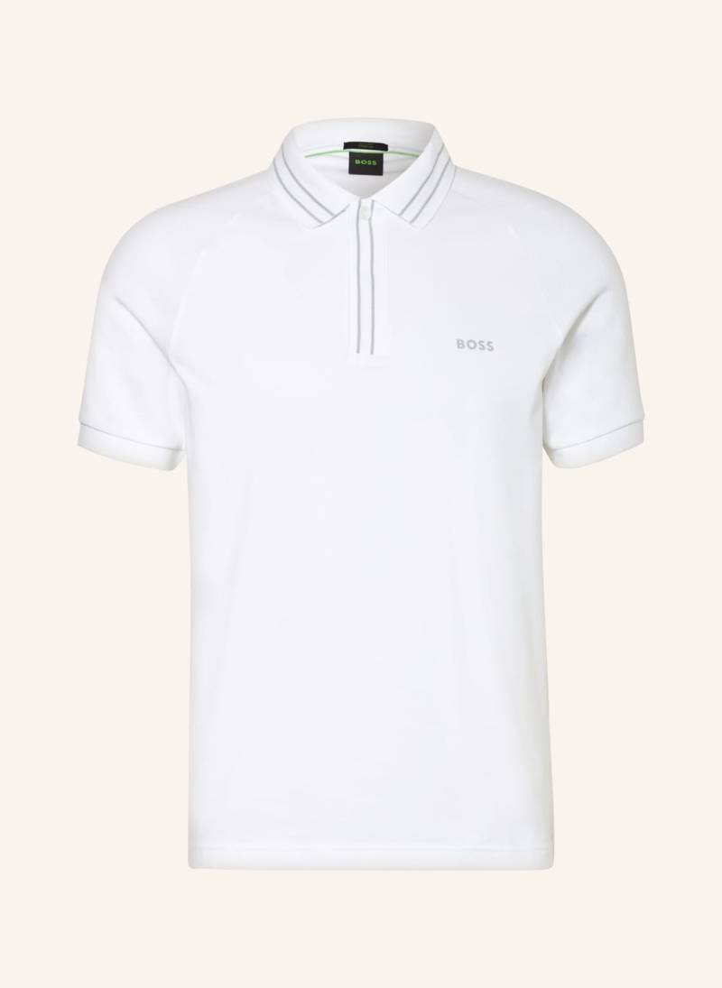 Boss Jersey-Poloshirt Paule Slim Fit weiss von Boss