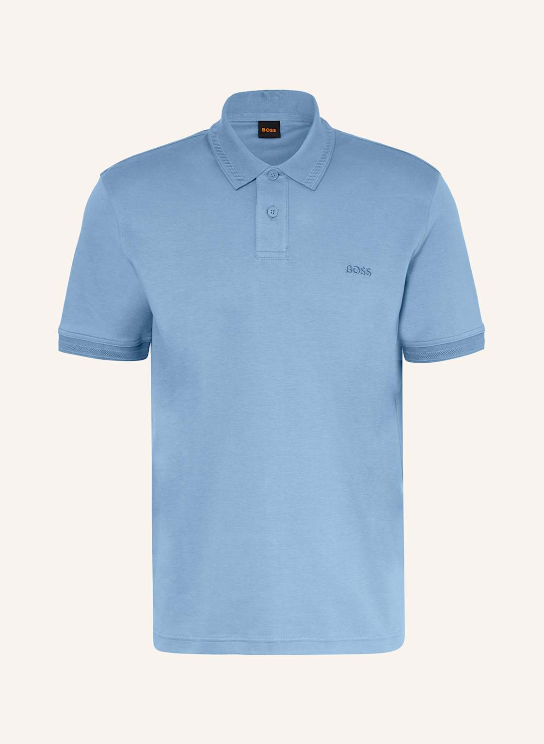 Boss Jersey-Poloshirt Pe blau von Boss