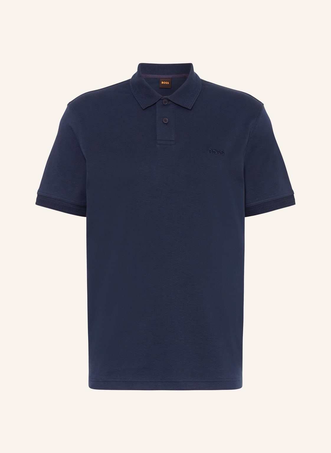 Boss Jersey-Poloshirt Pe blau von Boss