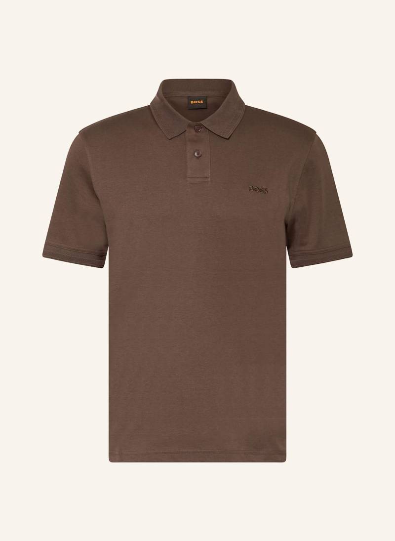 Boss Jersey-Poloshirt Pe braun Boss Jersey-Poloshirt Pe braun von Boss