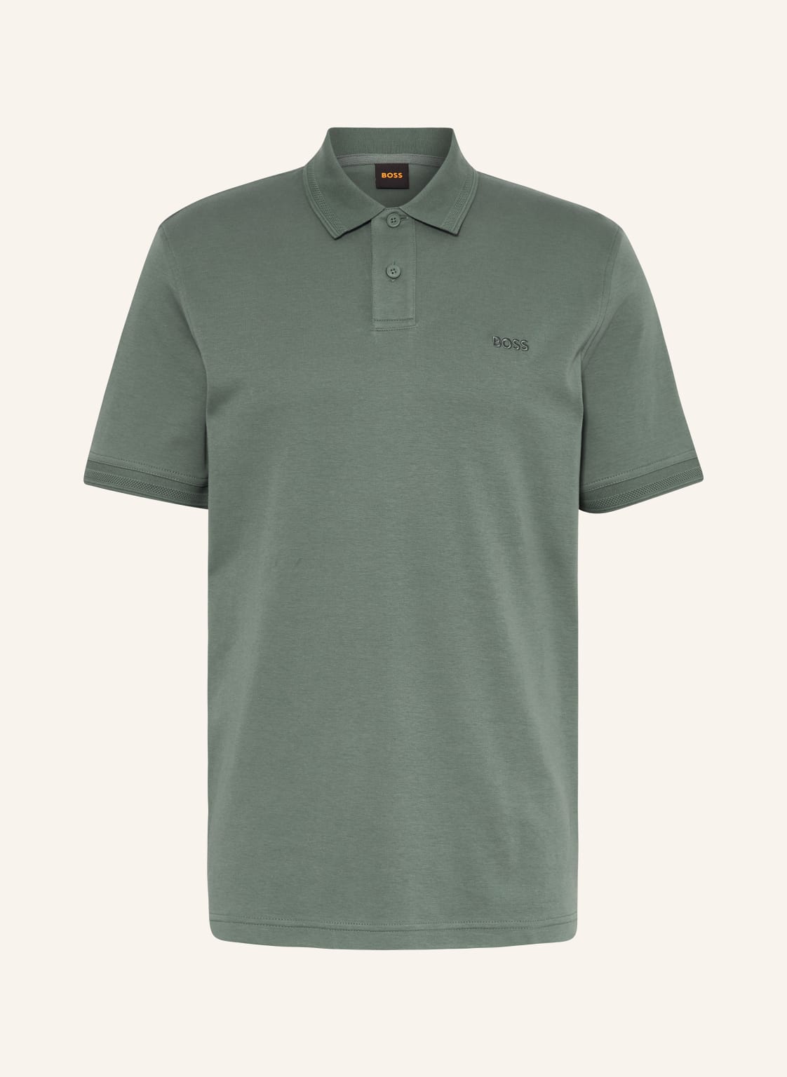 Boss Jersey-Poloshirt Pe gruen von Boss