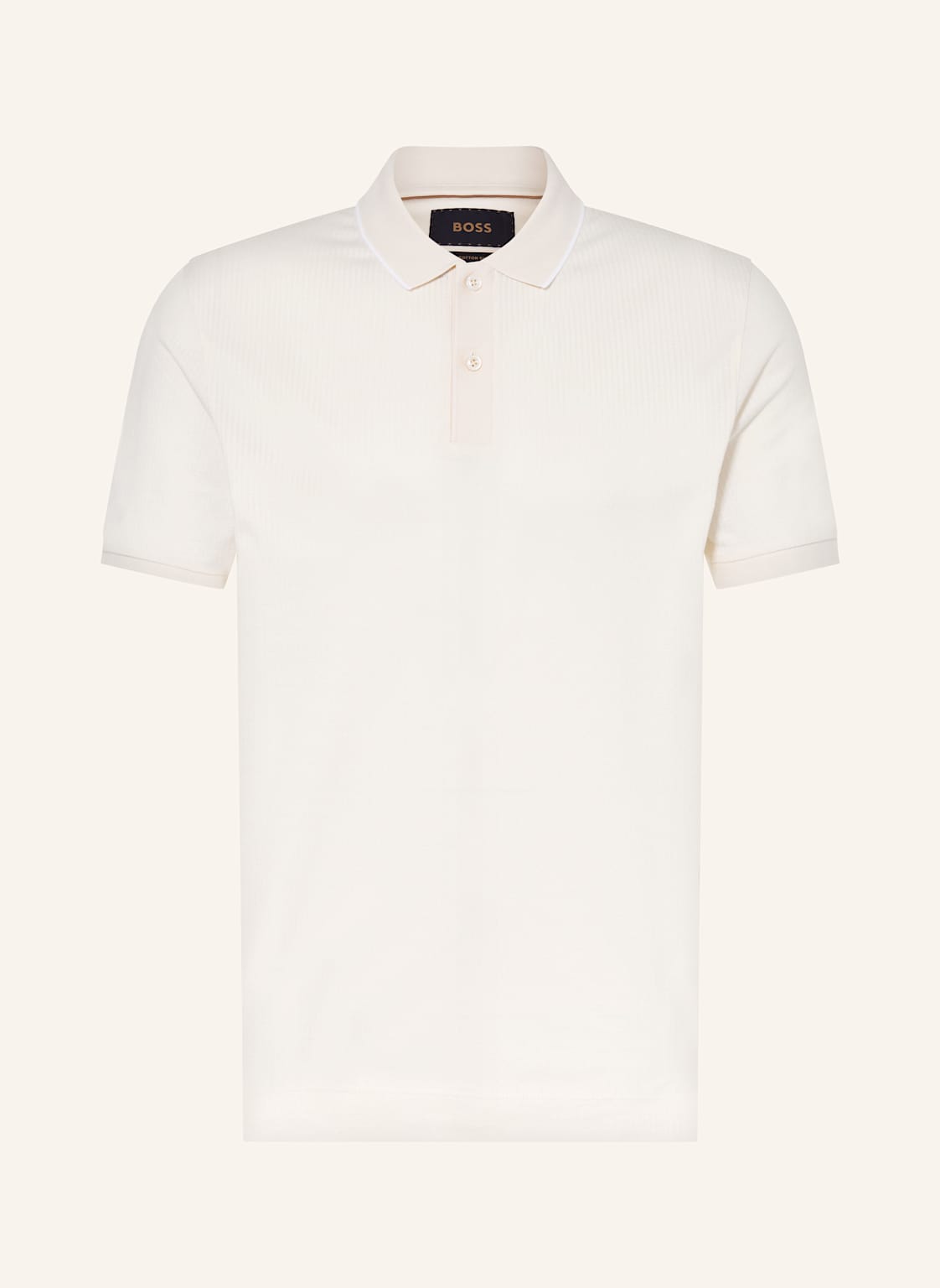 Boss Jersey-Poloshirt Perry Regular Fit weiss von Boss