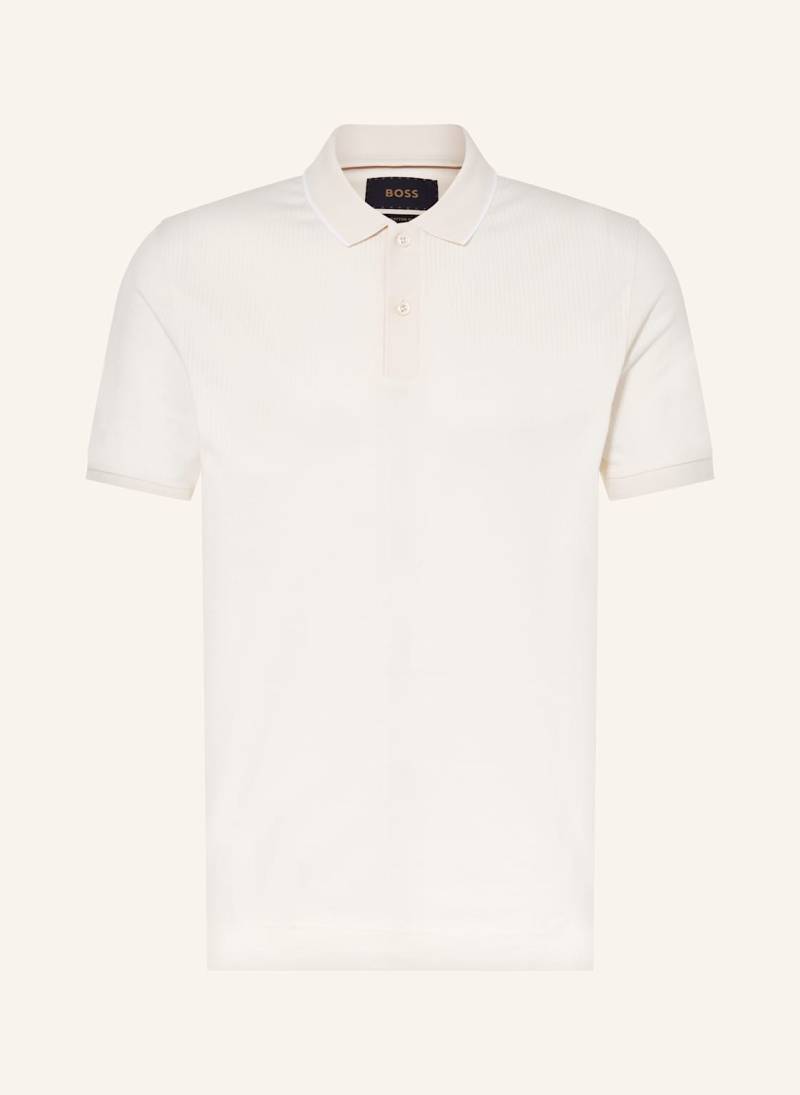Boss Jersey-Poloshirt Perry Regular Fit weiss von Boss