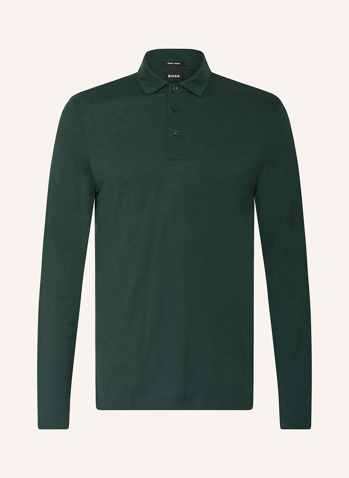 Boss Jersey-Poloshirt Person Slim Fit gruen von Boss