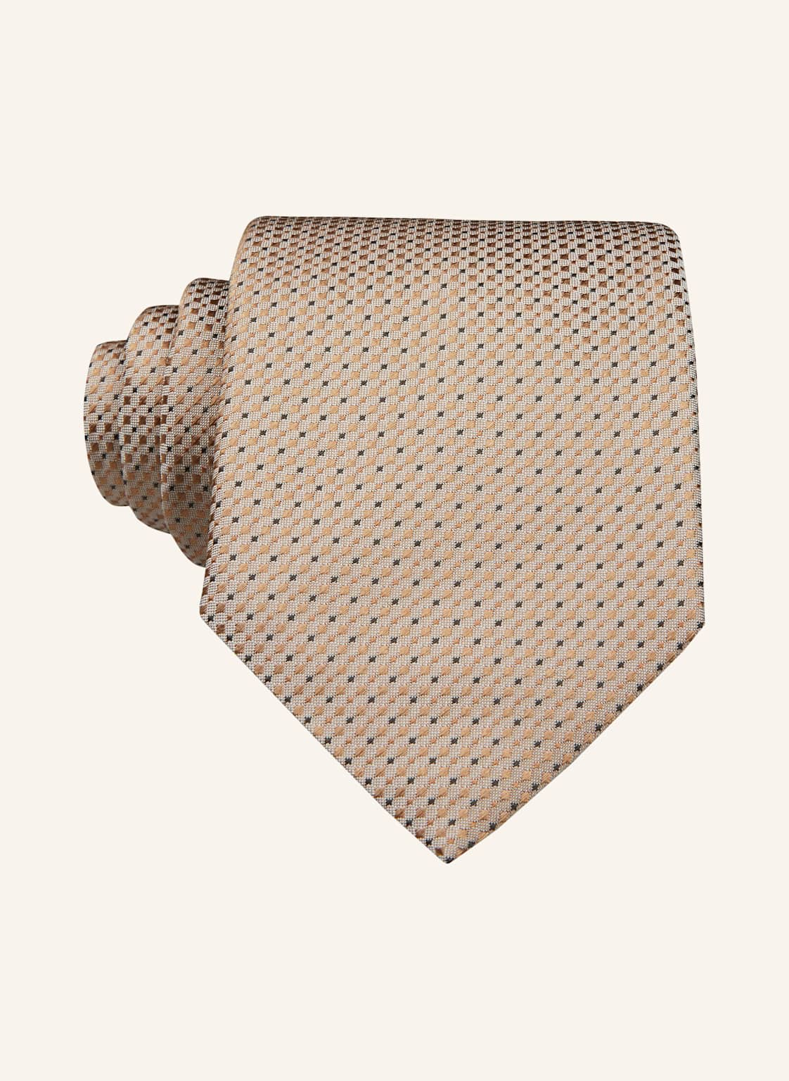 Boss Krawatte H-Tie 7 Mit Seide beige von Boss