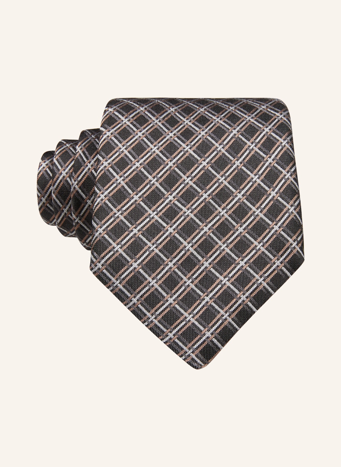 Boss Krawatte schwarz von Boss