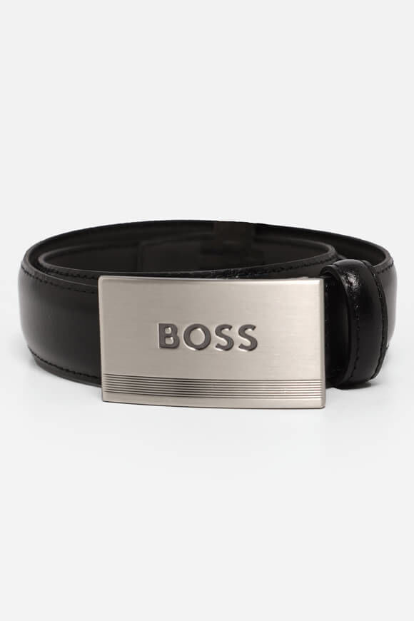 Boss Ledergürtel | Black | Jungen  | 70 von Boss