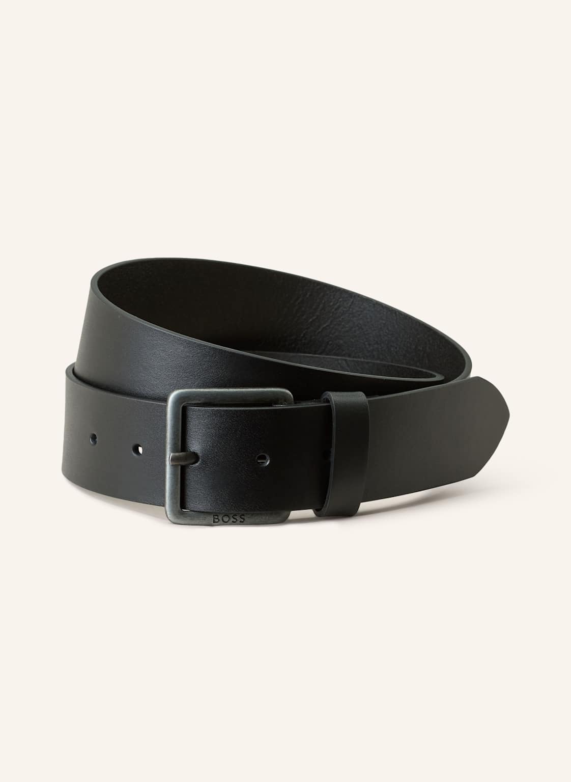 Boss Ledergürtel Jeeko schwarz Boss Ledergürtel Jeeko schwarz von Boss