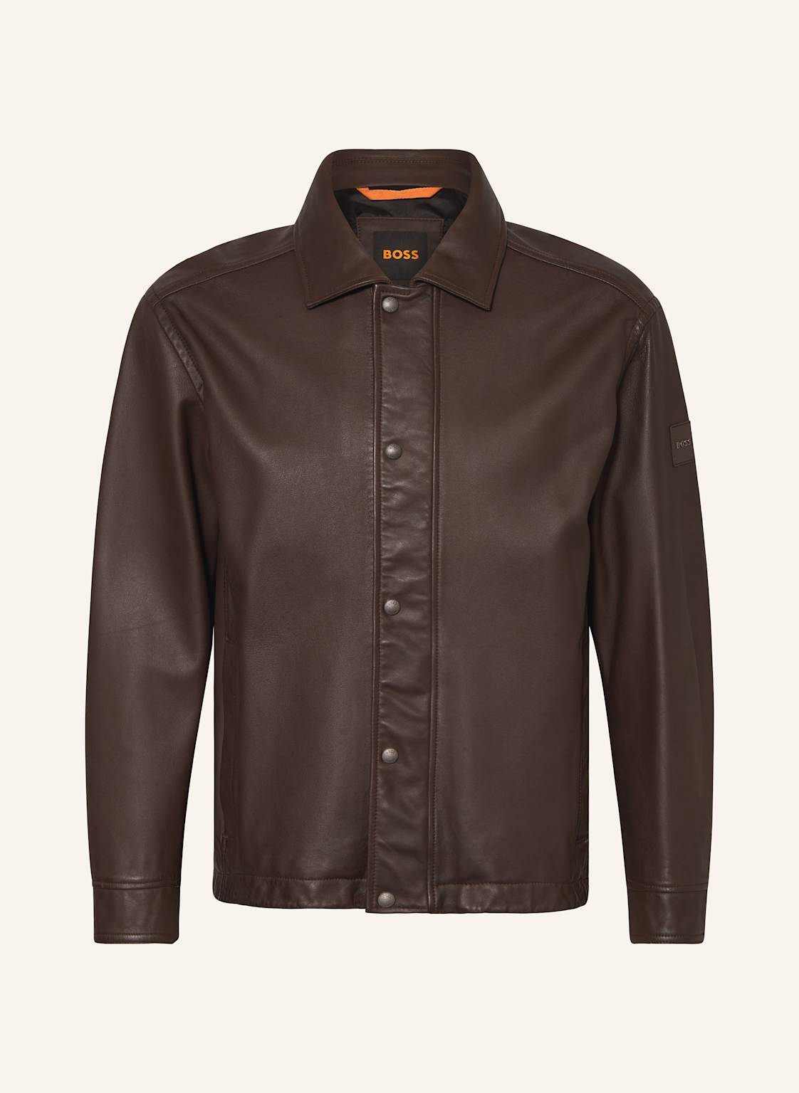 Boss Lederjacke Jericho braun Boss Lederjacke Jericho braun von Boss